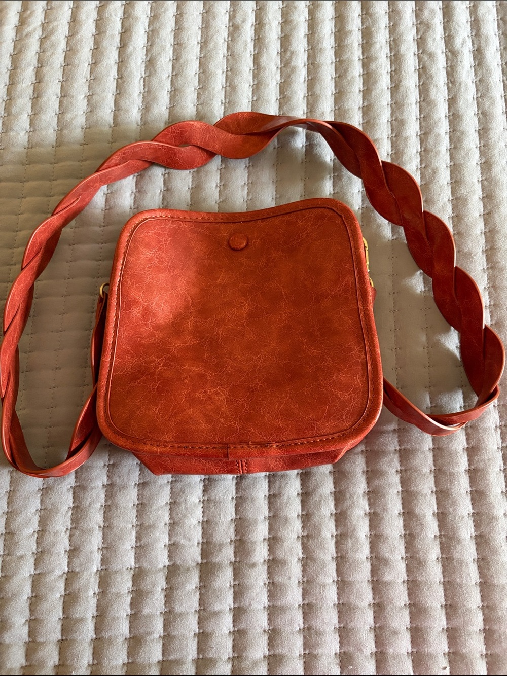 Anthropologie “Bette” Braided-Strap Crossbody Bag